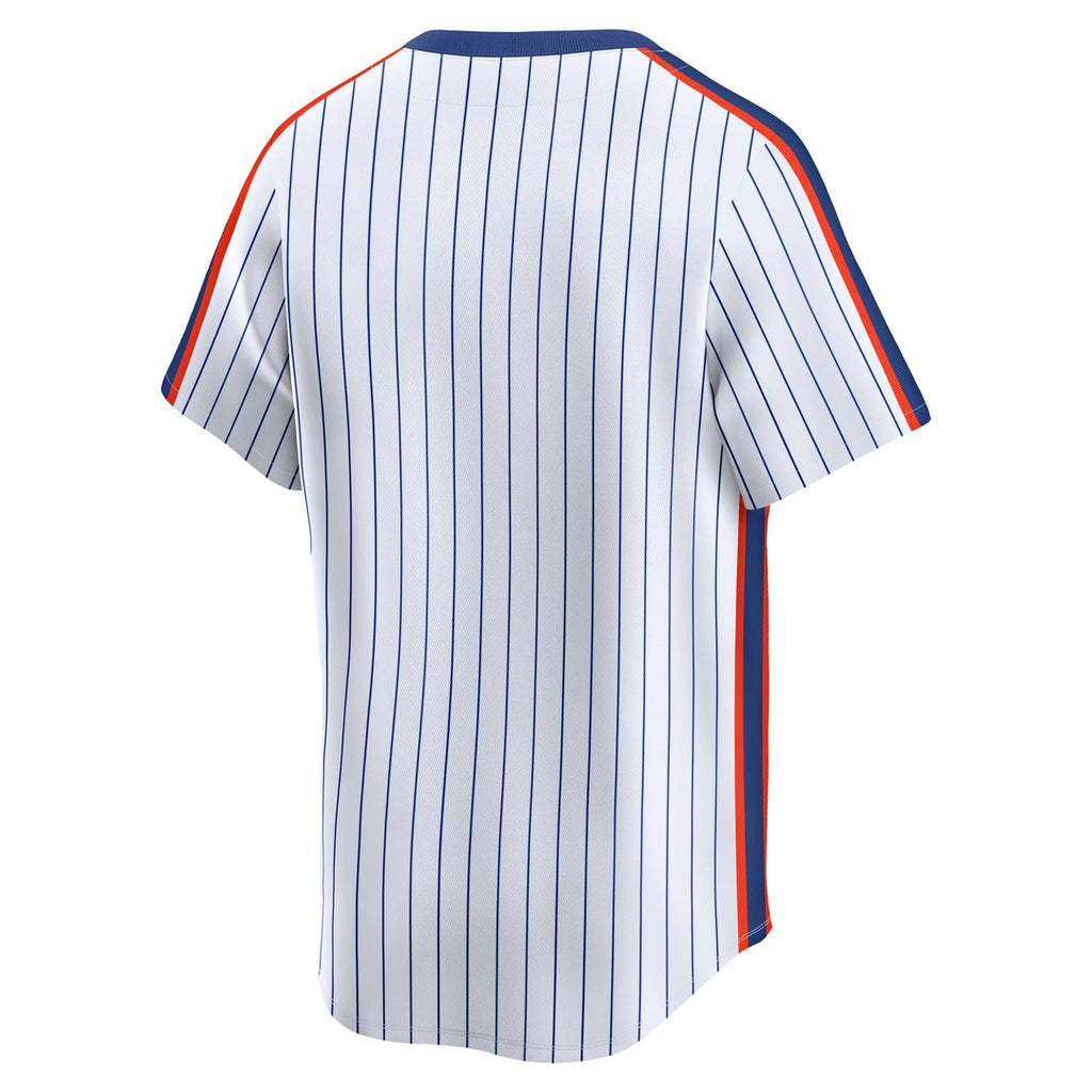 Men's New York Mets White Cooperstown Collection Limited MLB Baseball Jersey - view 3