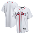 Men's Boston Red Sox White Home Big & Tall Replica MLB Baseball Jersey - view 1