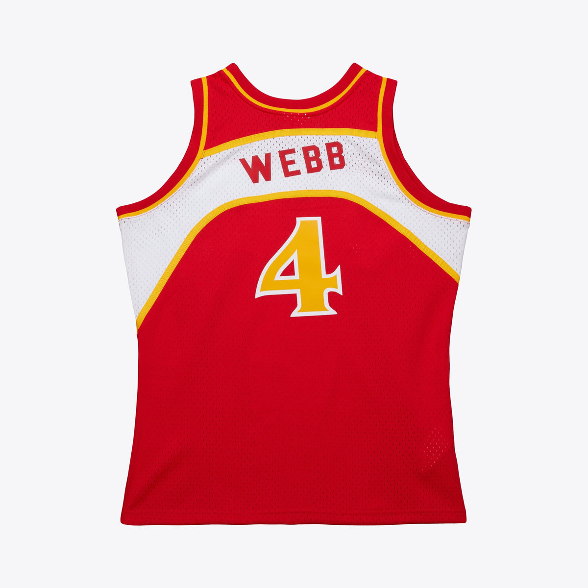 Men's Atlanta Hawks Swingman NBA Basketball Jersey Road Spud Webb 1986-87 - view 3