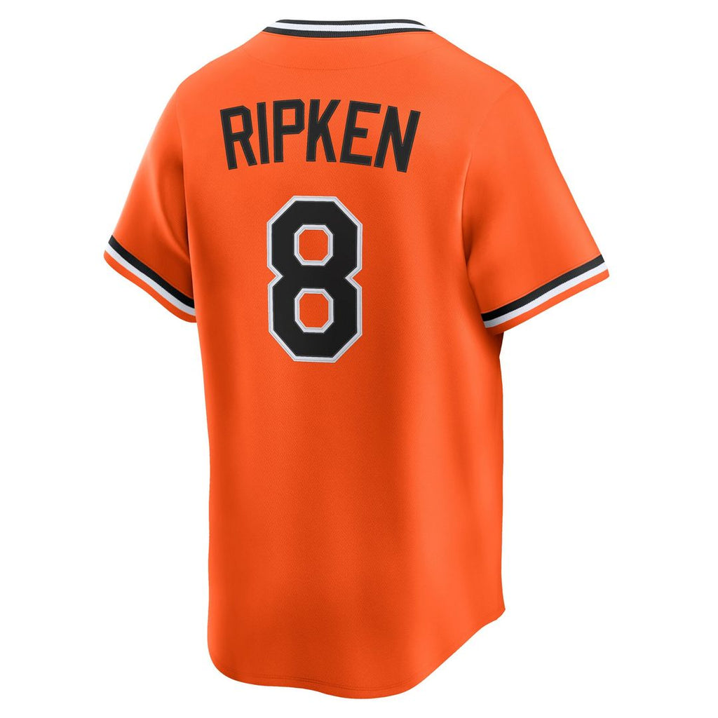 Men's Baltimore Orioles Cal Ripken Sr. Orange Throwback Cooperstown Collection Limited MLB Baseball Jersey - view 3