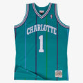 Men's Charlotte Hornets Swingman Road NBA Basketball Jersey Muggsy Bogues 1992 - view 1
