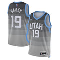Unisex Ace Bailey Utah Jazz 2025/26 City Edition Swingman NBA Basketball Jersey - Gray - view 1