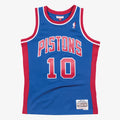 Men's Detroit Pistons Swingman NBA Basketball Jersey Road Dennis Rodman 1988-89 - view 1