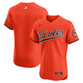 Men's Baltimore Orioles Orange Alternate 2 Elite MLB Baseball Jersey - view 4
