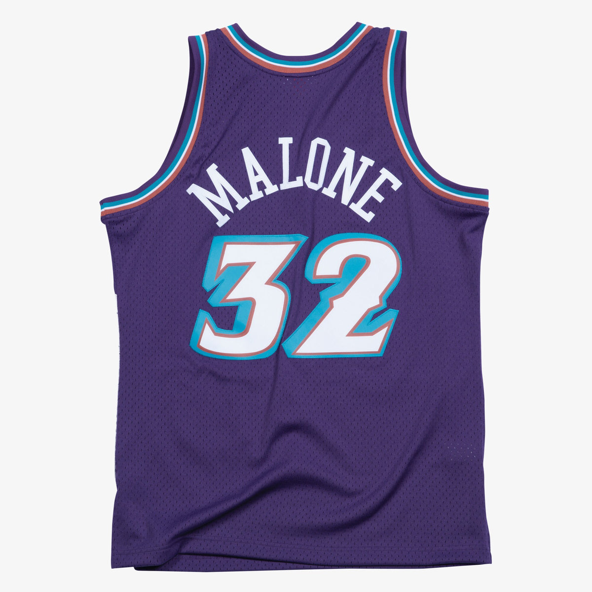 Men's Utah Jazz Karl Malone 1996 Swingman Road NBA Basketball Jersey - Purple - view 4