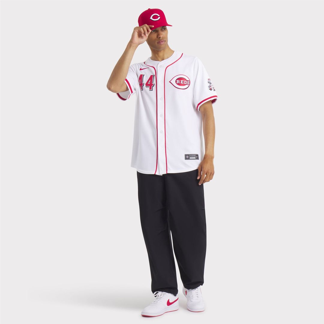 Men's Cincinnati Reds Elly De La Cruz White Home Limited MLB Baseball Jersey - view 7