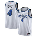 Unisex Jalen Suggs Orlando Magic Replica Association Edition Swingman NBA Basketball Jersey - White - view 1