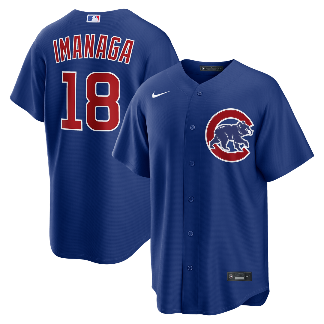 Men's Chicago Cubs Shota Imanaga Royal Alternate Replica MLB Baseball Jersey - view 1