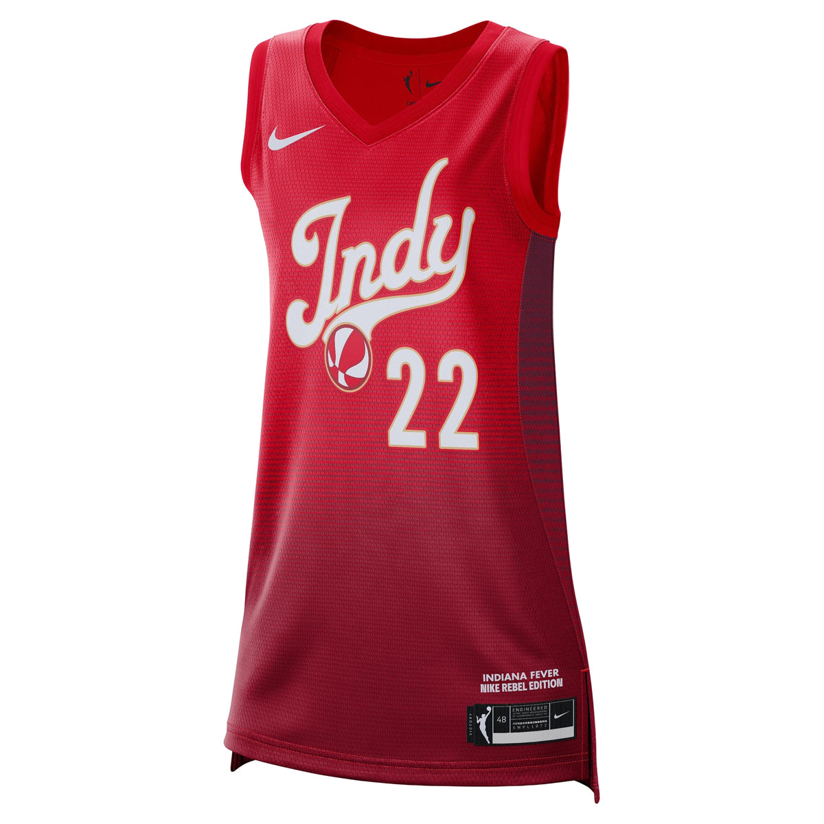 Men's Indiana Fever Rebel NBA Basketball Jersey - Caitlin Clark - view 3