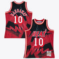 Men's Miami Heat Tim Hardaway 1996 Hyper Hoops Swingman NBA Basketball Jersey - Scarlet - view 1