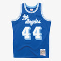 Men's Los Angeles Lakers Swingman NBA Basketball Jersey Road Jerry West 1960-61 - view 1