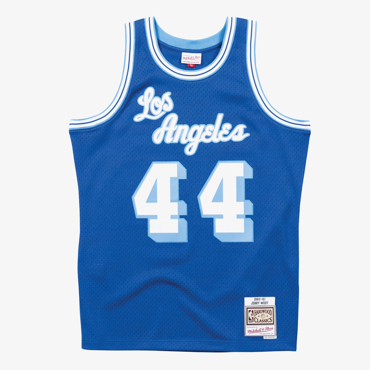 Men's Los Angeles Lakers Swingman NBA Basketball Jersey Road Jerry West 1960-61 - view 1