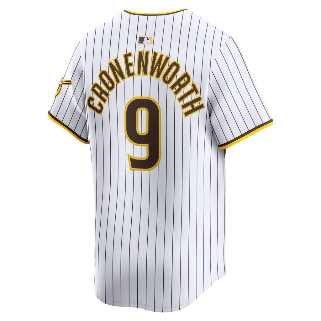 Men's San Diego Padres Jake Cronenworth White Home Limited MLB Baseball Jersey - view 3