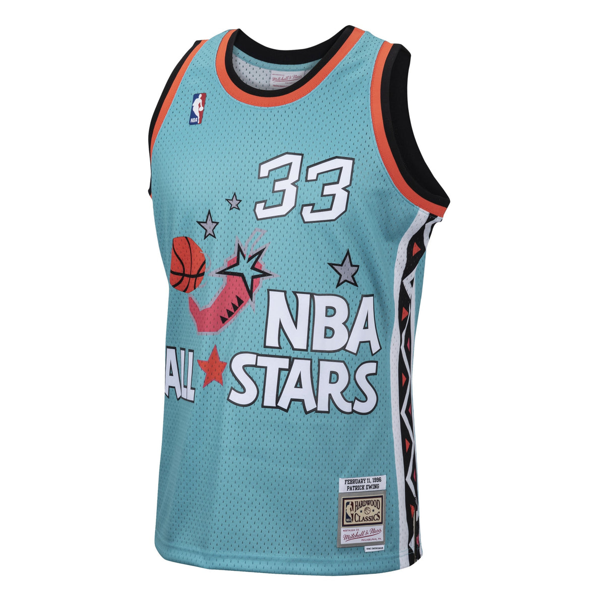 Men's NBA Patrick Ewing 1996 All-Star Swingman Jersey - Teal - view 5