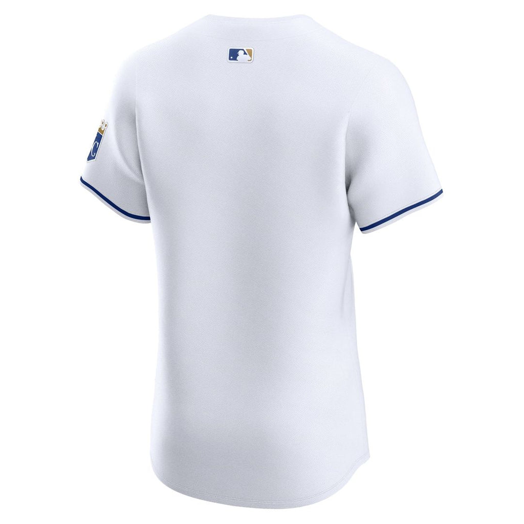 Men's Kansas City Royals White Home Elite MLB Baseball Jersey - view 3