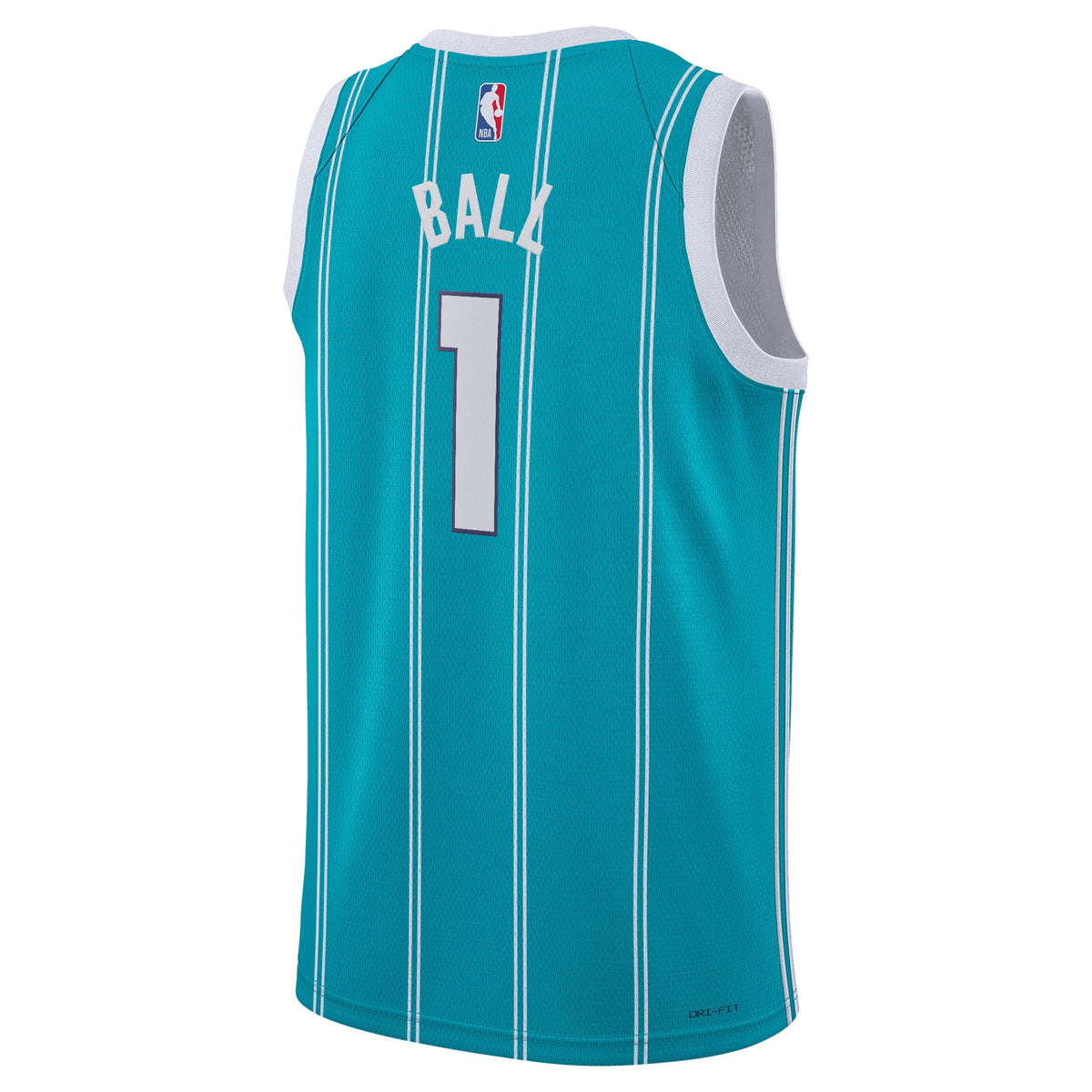 Unisex LaMelo Ball Charlotte Hornets Icon Edition Swingman NBA Basketball Jersey - Teal - view 3