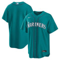 Men's Seattle Mariners Teal Alternate Replica MLB Baseball Jersey - view 1