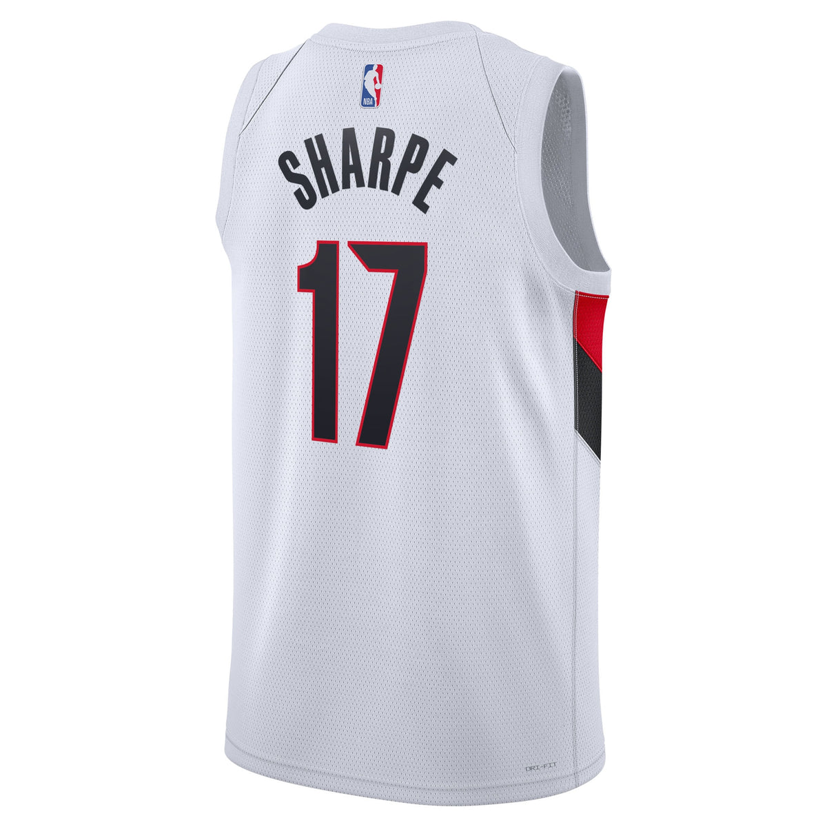 Unisex Shaedon Sharpe Portland Trail Blazers Replica Association Edition Swingman NBA Basketball Jersey - White - view 4