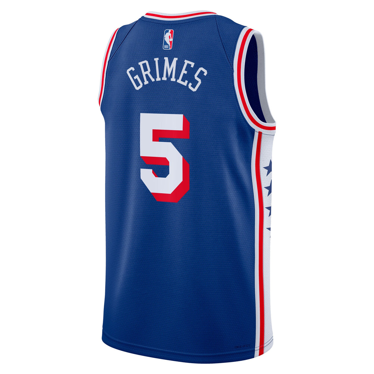 Unisex Quentin Grimes Philadelphia 76ers Icon Edition Swingman NBA Basketball Jersey - Royal - view 4