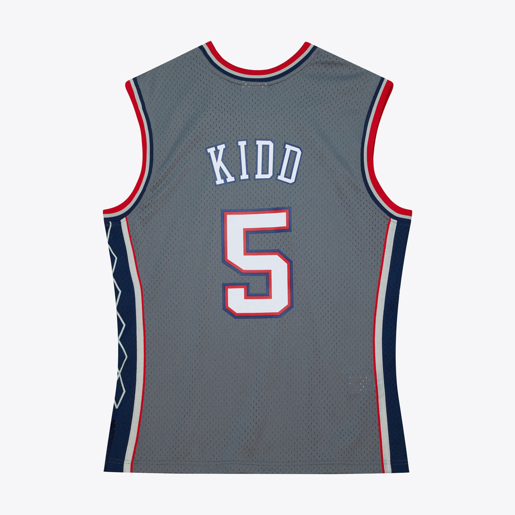 Men's New NBA Basketball Jersey Nets Swingman NBA Basketball Jersey Jason Kidd Alternate 2004 - view 3