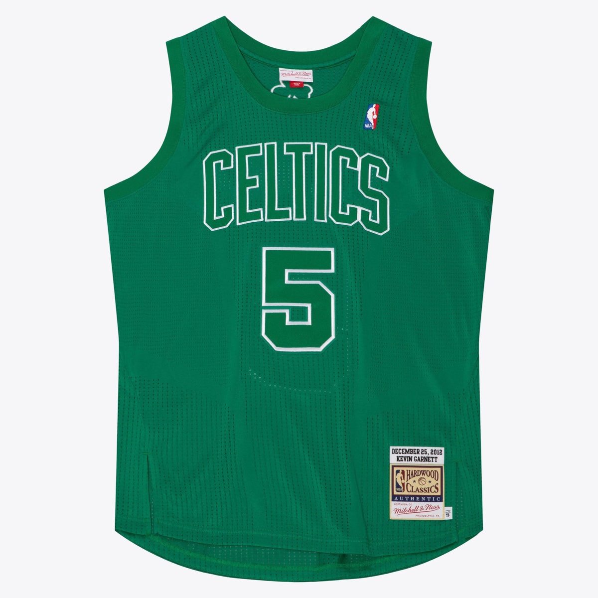 Men's Boston Celtics Kevin Garnett 2012 Christmas Day NBA Basketball Jersey - Kelly Green - view 3