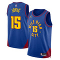 Unisex Nikola Jokic Denver Nuggets Statement Edition Swingman NBA Basketball Jersey - Blue - view 1