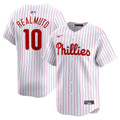 Men's Philadelphia Phillies J.T. Realmuto White Home Limited MLB Baseball Jersey - view 1
