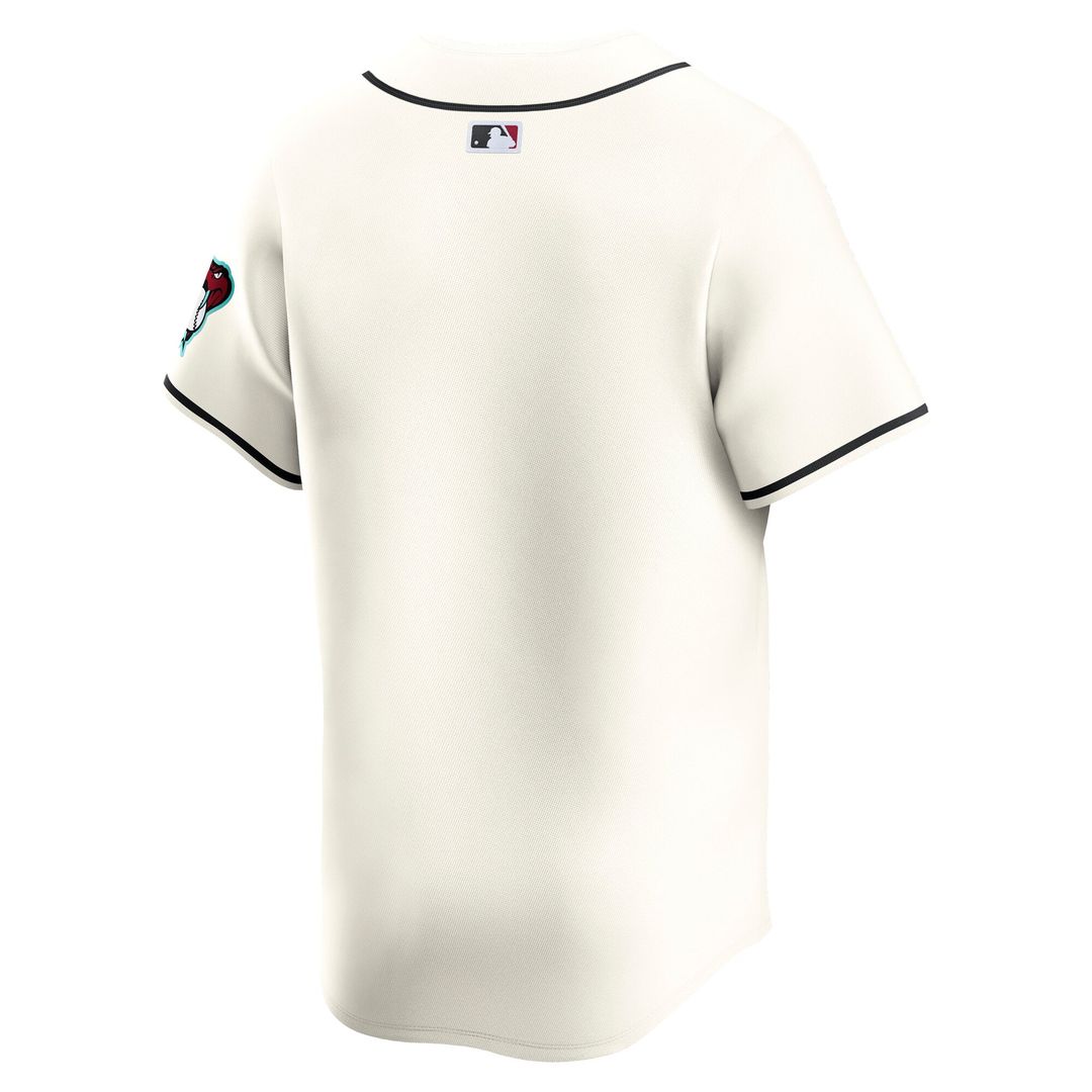 Men's Arizona Diamondbacks Cream Home Limited MLB Baseball Jersey - view 3