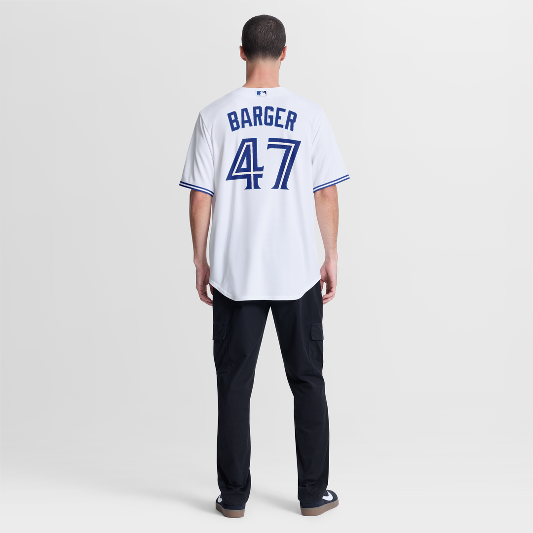 Men's Toronto Blue Jays Addison Barger White Home Replica MLB Baseball Jersey - view 5