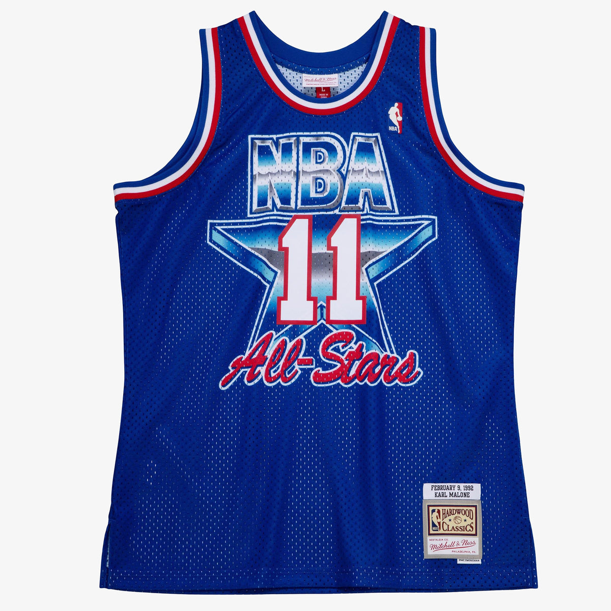 Men's NBA All-Star West Swingman Jersey Karl Malone 1992 - view 1