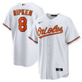 Men's Baltimore Orioles Cal Ripken Jr. White Home Retired Player Replica MLB Baseball Jersey - view 1