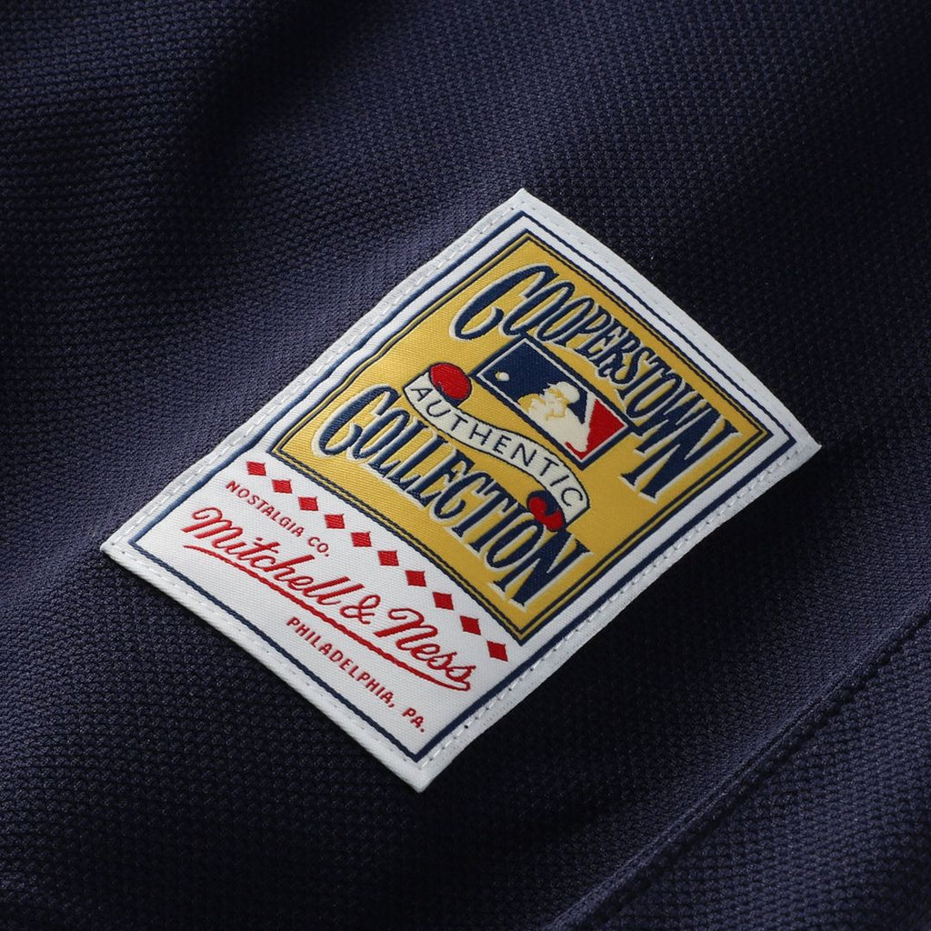 Men's Atlanta Braves Chipper Jones Navy Batting Practice MLB Baseball Jersey - view 7