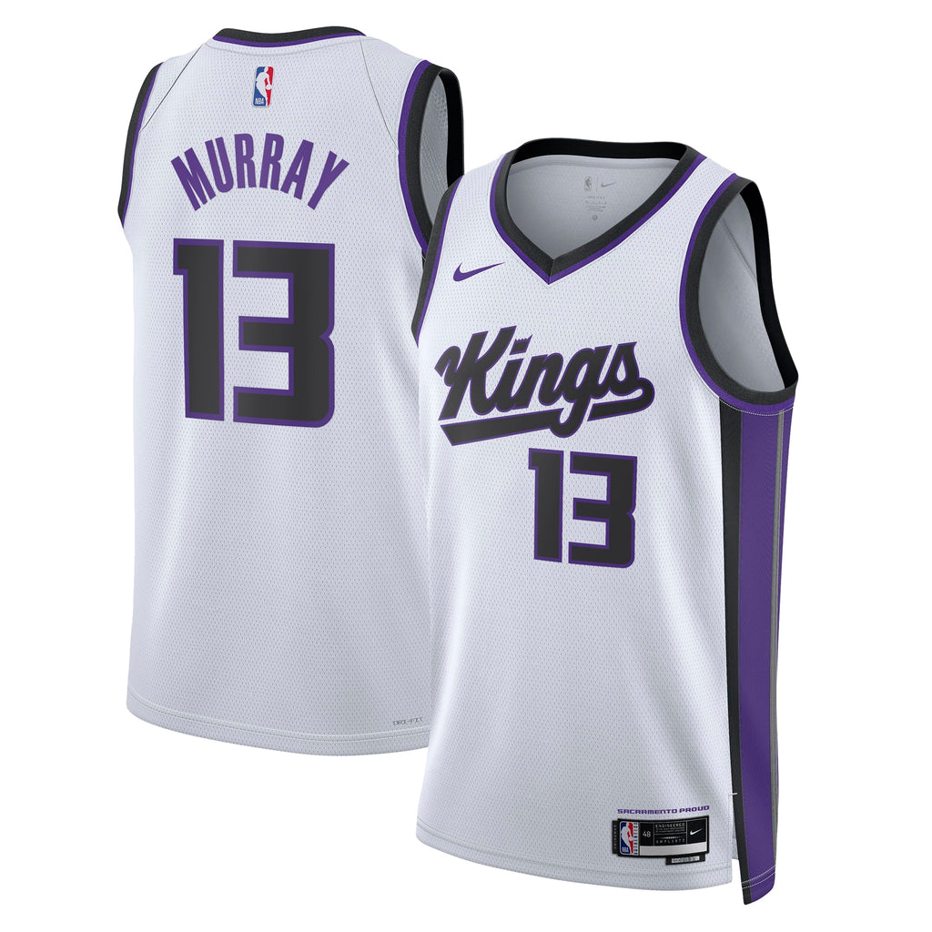 Unisex Keegan Murray Sacramento Kings Association Edition Swingman NBA Basketball Jersey - White - view 1
