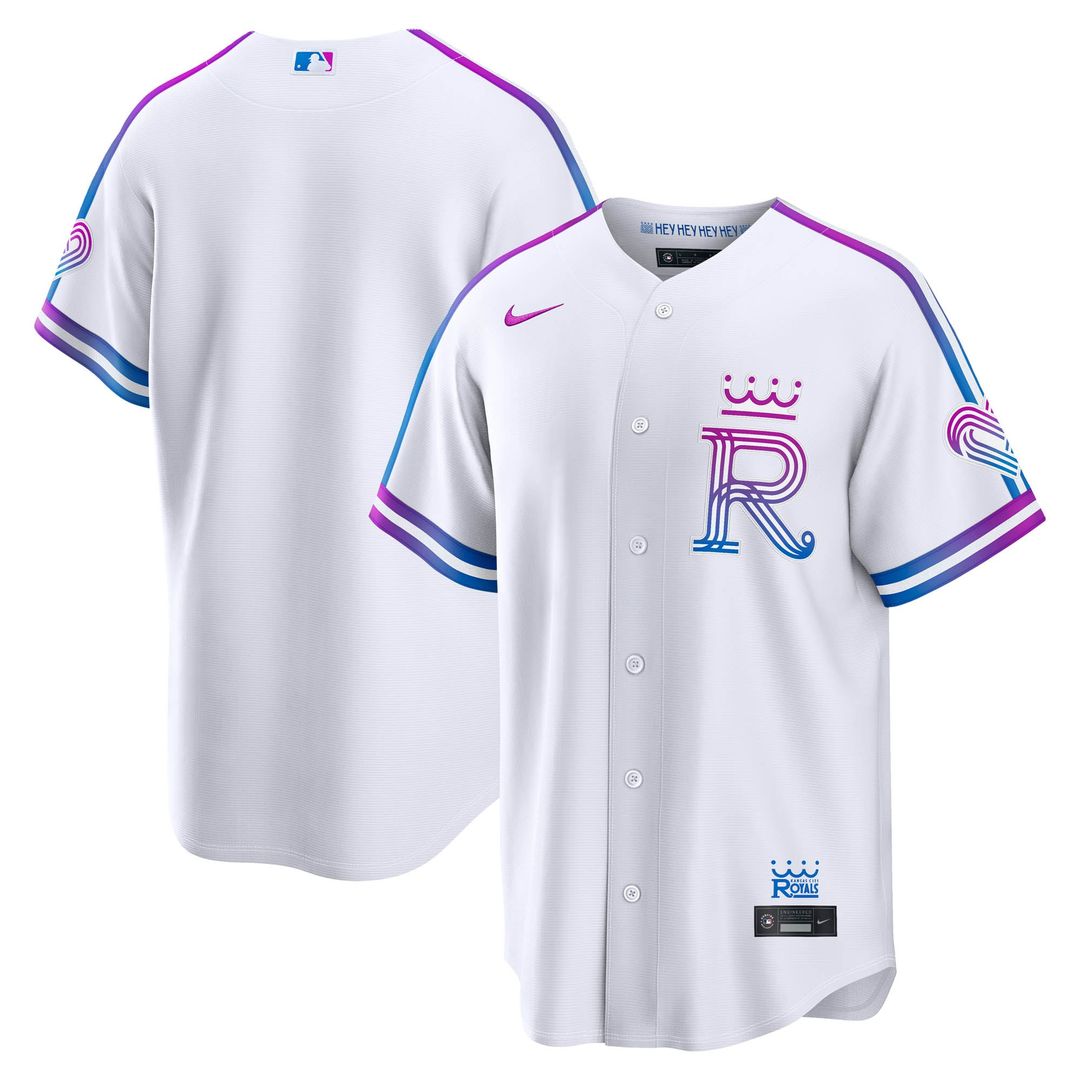 Men's Kansas City Royals White 2026 City Connect Stadium MLB Baseball Jersey - view 1