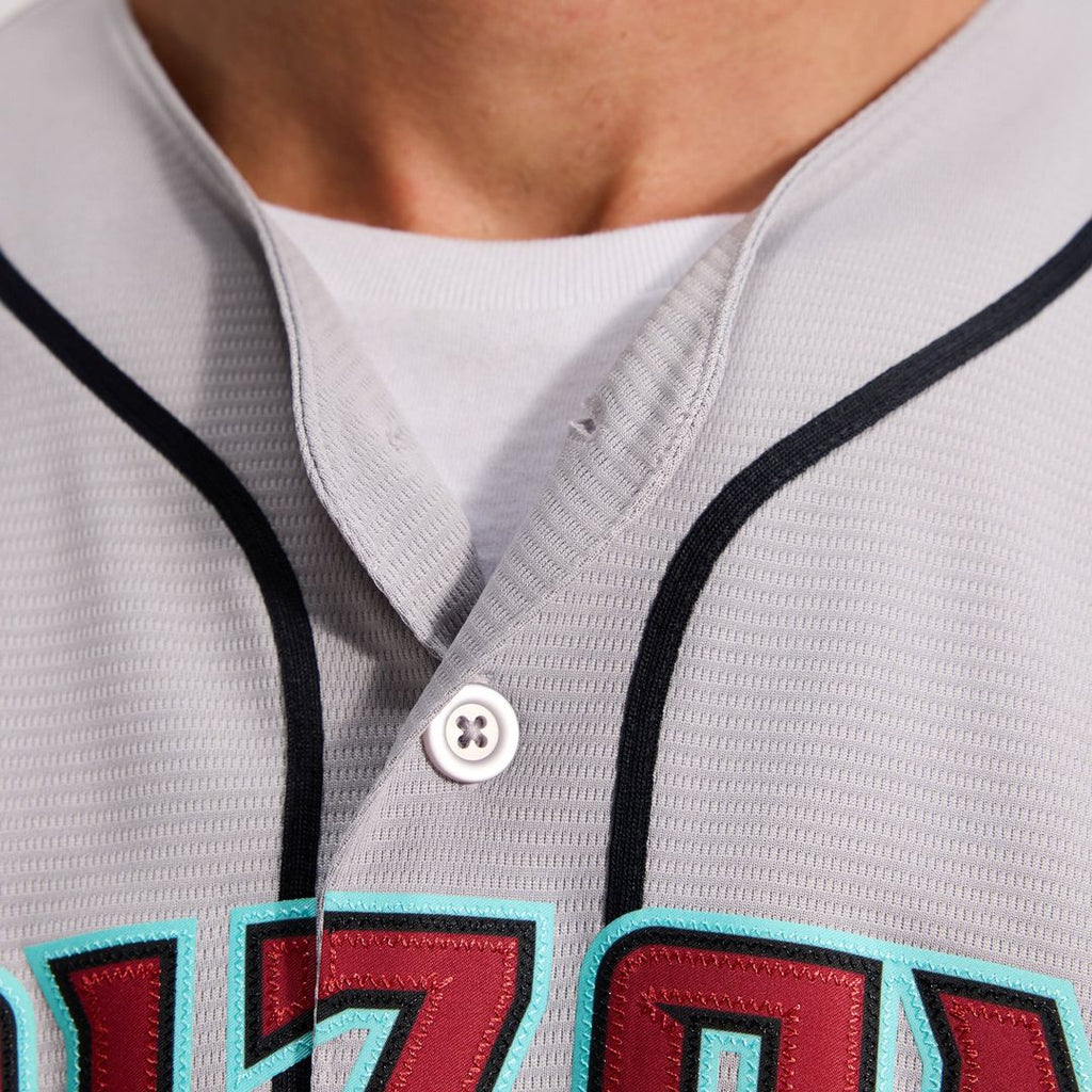 Men's Arizona Diamondbacks Corbin Carroll Black Alternate Replica MLB Baseball Jersey - view 42