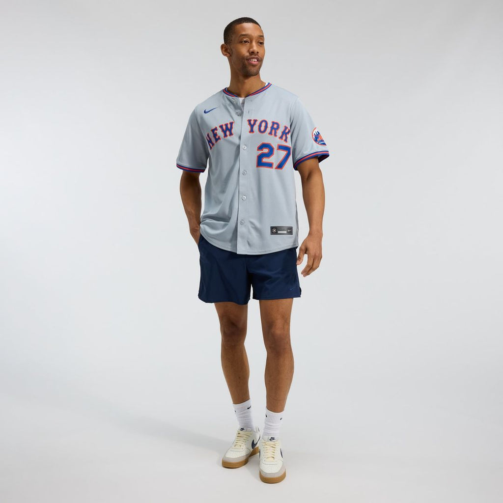 Men's New York Mets Mark Vientos Gray All-Star Limited MLB Baseball Jersey - view 19
