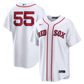 Men's Boston Red Sox Ranger Suárez White Home Replica MLB Baseball Jersey - view 1