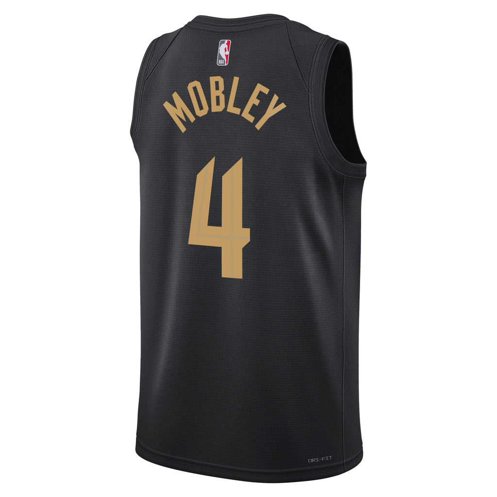 Unisex Evan Mobley Cleveland Cavaliers Statement Edition Swingman NBA Basketball Jersey - Black - view 3