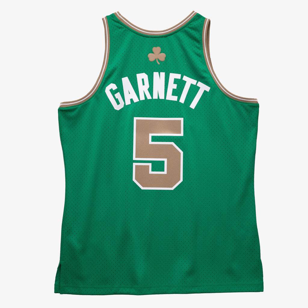 Men's Boston Celtics Kevin Garnett 2007 Swingman NBA Basketball Jersey - Kelly Green - view 4