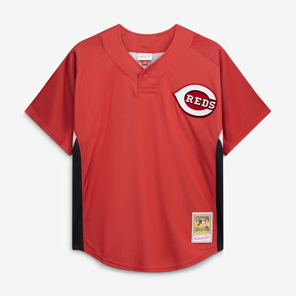 Men's Cincinnati Reds Ken Griffey Jr. Red Batting Practice MLB Baseball Jersey - view 2