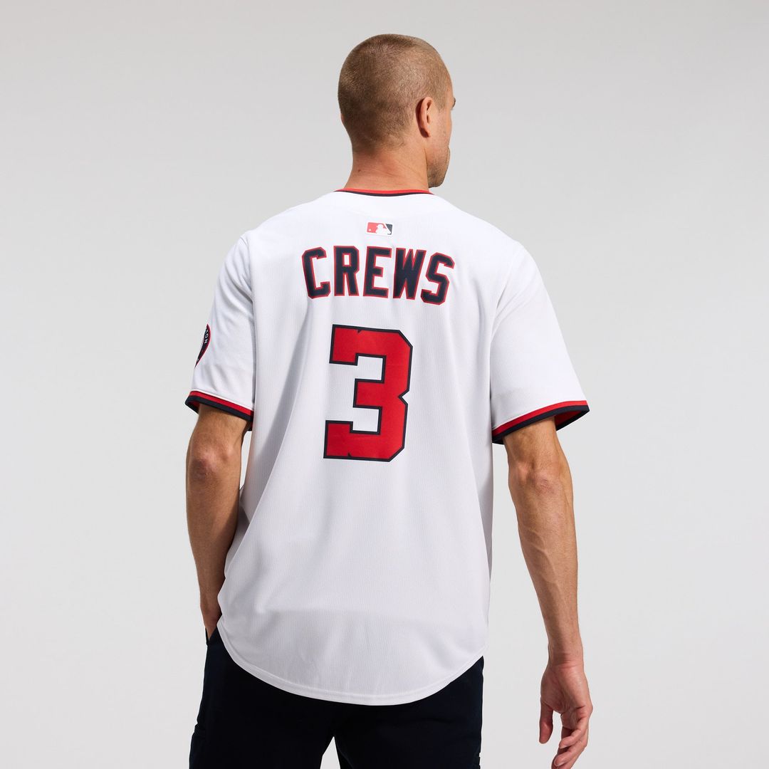 Men's Washington Nationals Dylan Crews Navy Alternate Limited MLB Baseball Jersey - view 10