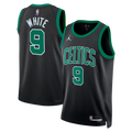 Unisex Boston Celtics Statement Edition Swingman NBA Basketball Jersey - Black - Derrick White - view 1