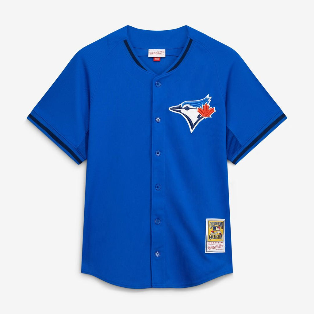 Men's Toronto Blue Jays Jose Bautista Royal Batting Practice MLB Baseball Jersey - view 2