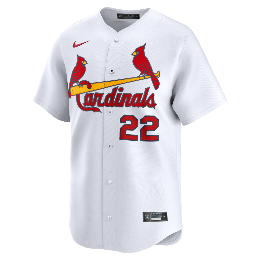 Men's St. Louis Cardinals Joshua Báez White Home Limited MLB Baseball Jersey - view 2