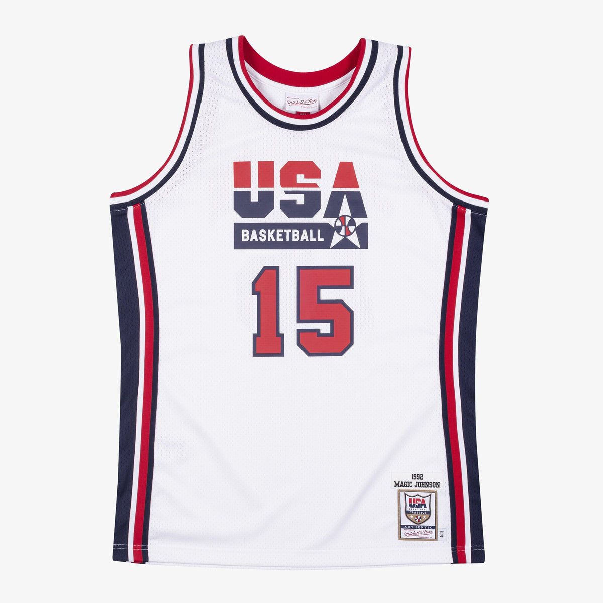 Men's USA Basketball Basketball Jersey Magic Johnson 1992 - view 1