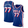 Unisex VJ Edgecombe Philadelphia 76ers Icon Edition Swingman NBA Basketball Jersey - Royal - view 1