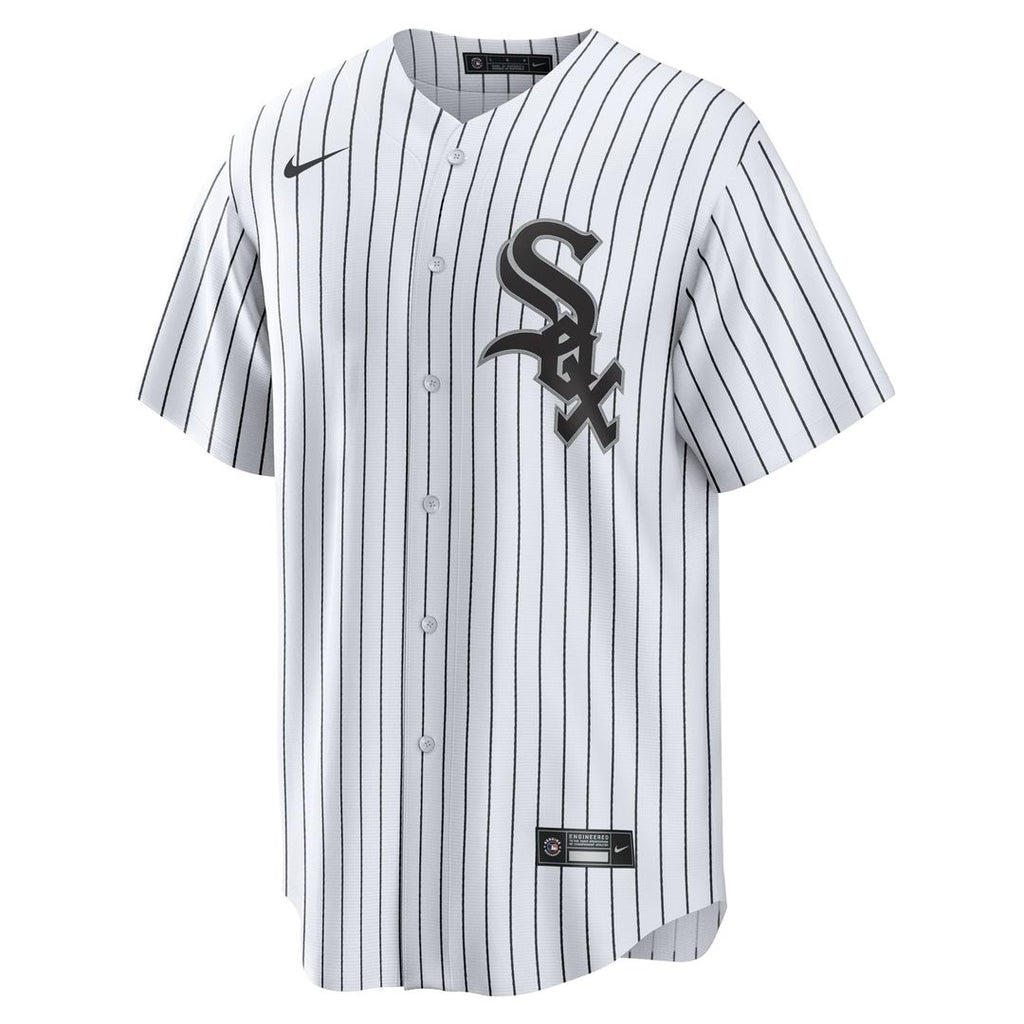 Men's Chicago White Sox White #1 Dad Home Replica MLB Baseball Jersey - view 2