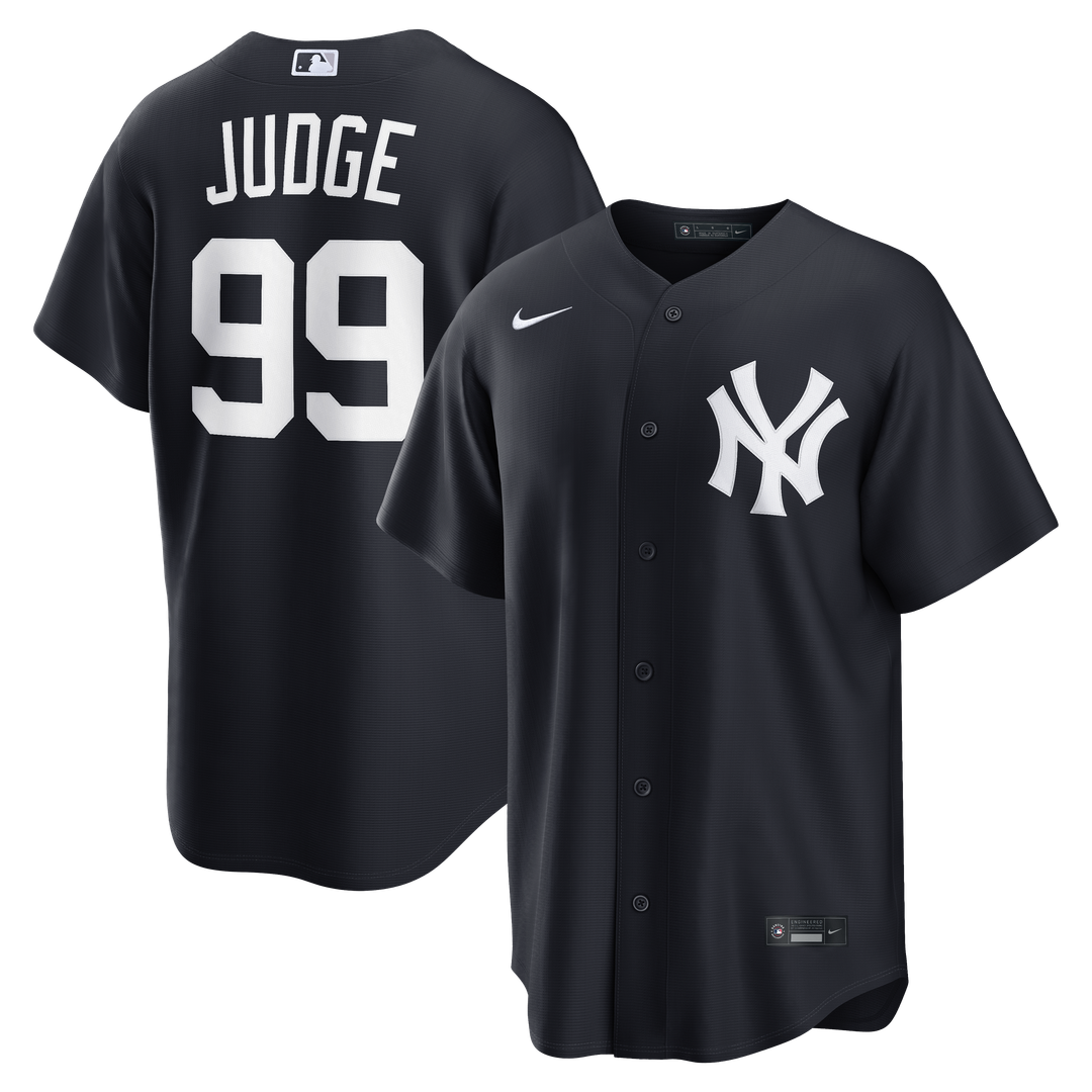 Men's New York Yankees Aaron Judge Gray Road Replica MLB Baseball Jersey - view 7