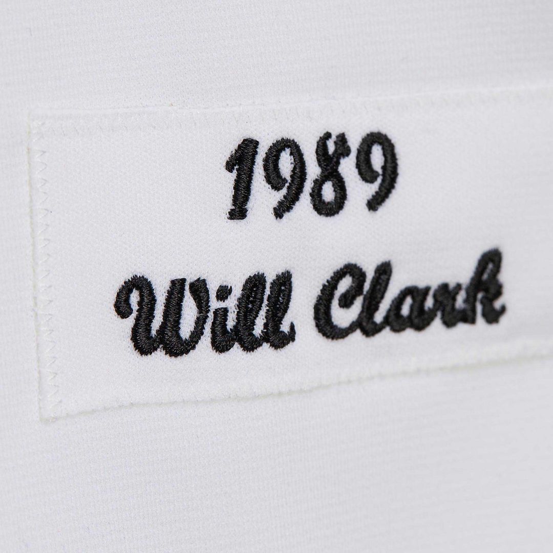 Men's San Francisco Giants Will Clark White Cooperstown Collection 1989 MLB Baseball Jersey - view 6