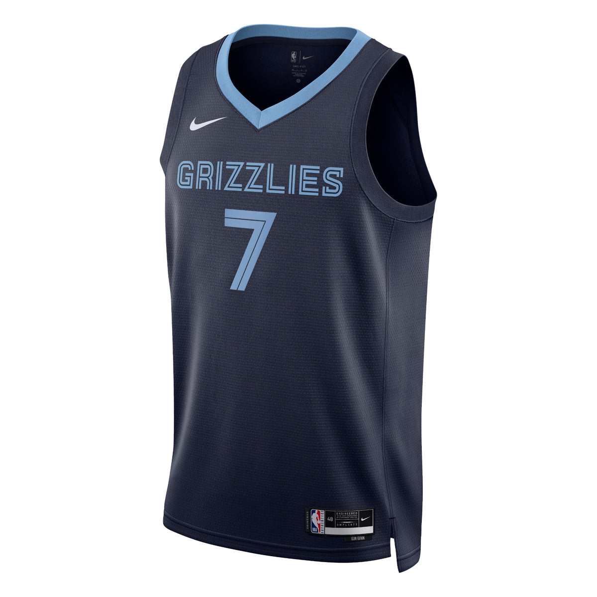 Unisex Santi Aldama Memphis Grizzlies Icon Edition Swingman NBA Basketball Jersey - Navy - view 2